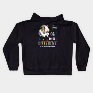 Autism Awareness Cute Guinea Pig It's Ok To Be Different Kids Hoodie